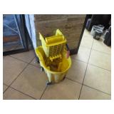 Yellow Mop Bucket