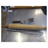 Bid x 3: Misc. Roller, Whisk, Spatula