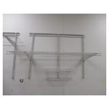 Wall Shelf w/ Basket & Brackets