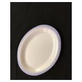 Lot of 12 New Platter, 9.5" Blueberry