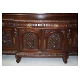 Lot 277 14pc Incredible Carved French Dinning Sutie