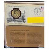 Franklin Mint 24K Gold on Sterling Silver see desc