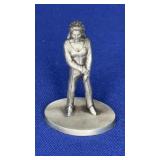 2" 1993 Rawcliffe Pewter Deanna Troi