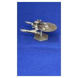 1991 Rawcliffe Pewter USS Reliant 1.25"t