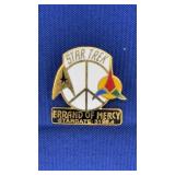 1991 Hollywood Star Trek Episode Pin 1.25"