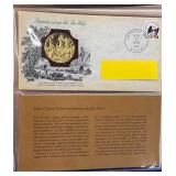 Franklin Mint 24K Gold on Sterling Silver see desc