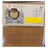 Franklin Mint 24K Gold on Sterling Silver see desc