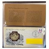 Franklin Mint 24K Gold on Sterling Silver see desc
