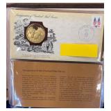 Franklin Mint 24K Gold on Sterling Silver see desc
