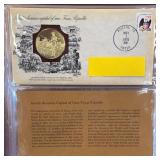 Franklin Mint 24K Gold on Sterling Silver see desc