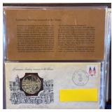 Franklin Mint 24K Gold on Sterling Silver see desc