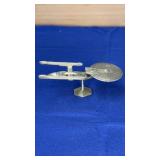 1991 Rawcliffe Pewter USS Excelsior 1.5"t