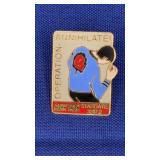 1991 Hollywood Star Trek Episode Pin 1"