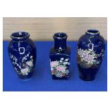 4" Oriental Vase lot