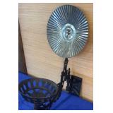 Cast Iron Oil Lamp Holder Sconce