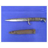 WW1 WW2 German Boot/Fighting Knife-Poor Condition