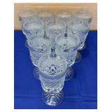 lot of 10 Wexford by Anchor Hocking 6.5"