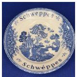 4.5" Enoch Wedgwood Tunstall Blue Willow Dish