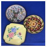 Cloissonne Dish lot 3.5"