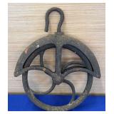 11" Cast Iron Barn/Well Pulley