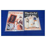 Vtg Sheet Music