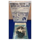 Vtg Sheet Music