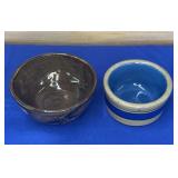 Pair Pottery Bowls