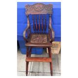 Antique Highchair no shipping