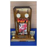 Wood Plaque Kiss Sterling Marlin needs watch batte