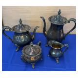 Silver Plate lot note 1 foot broken