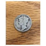 1923 Mercury Dime