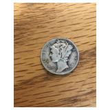 1942 S Mercury Dime