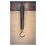 50lb Vtg Hanging Scale 9"