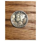 1944 Mercury Dime