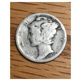 1936 Mercury Dime