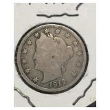 1912 D V Nickel