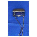 Vtg Small Metal Coin Purse 2x1.5