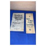 1906 Spelling Books