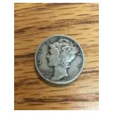 1941 Mercury Dime