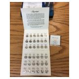 Franklin Mint Pres Mini-Coin Set 1Ed Ster Silver