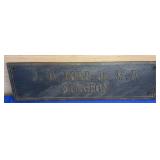 Brass/Bronze Doctor Door Plaque 15x4