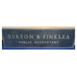 36x10 Brass/Bronze Accountant Building Plaque