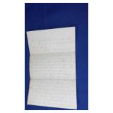 Civil War Letter Chattahootchi River July 14 1864