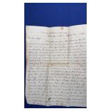 Civil War Letter Cleveland Tenn April 14 1864
