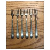 Sterling Cocktail/Pickle Forks 101 GRAMS