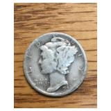 1942 D Mercury Dime