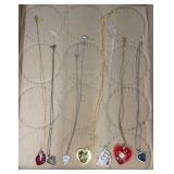 Heart Necklace lot