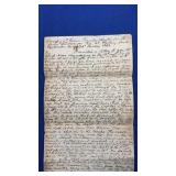 Civil War Letter 9th PA Cav September 24 1862