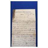 Civil War Letter 8th Army Corps May 20 1863