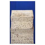 Civil War Letter March 1 1865